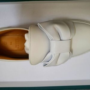 Buscemi bow leather sneakers